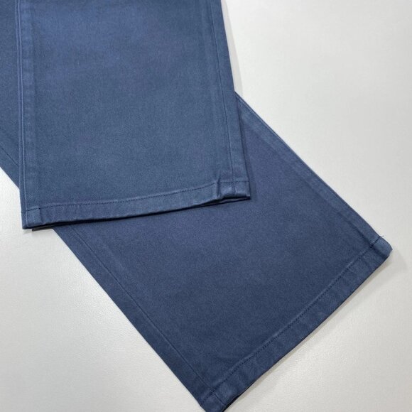 Vince Men’s Slim Fit Stretch Cotton 5-Pocket Pants Size 31 Blue Washed Ink - Picture 9 of 9